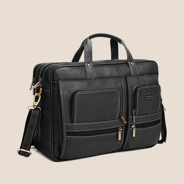 NORTHFOLK Leather Laptop Messenger Bag for Men - WILDHORN