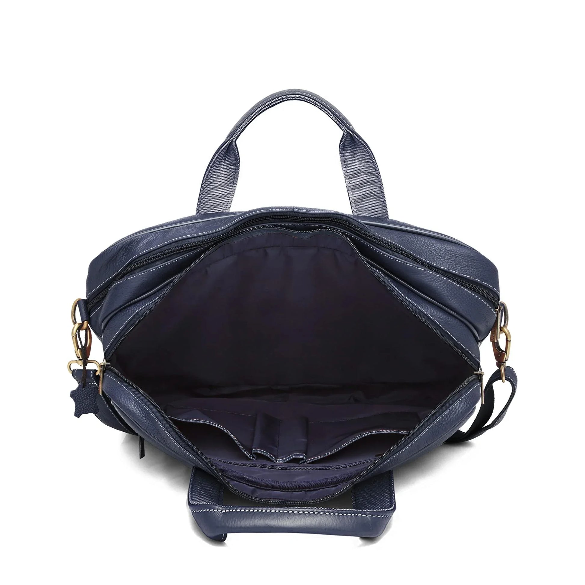 NORTHFOLK Leather Laptop Messenger Bag for Men - WILDHORN