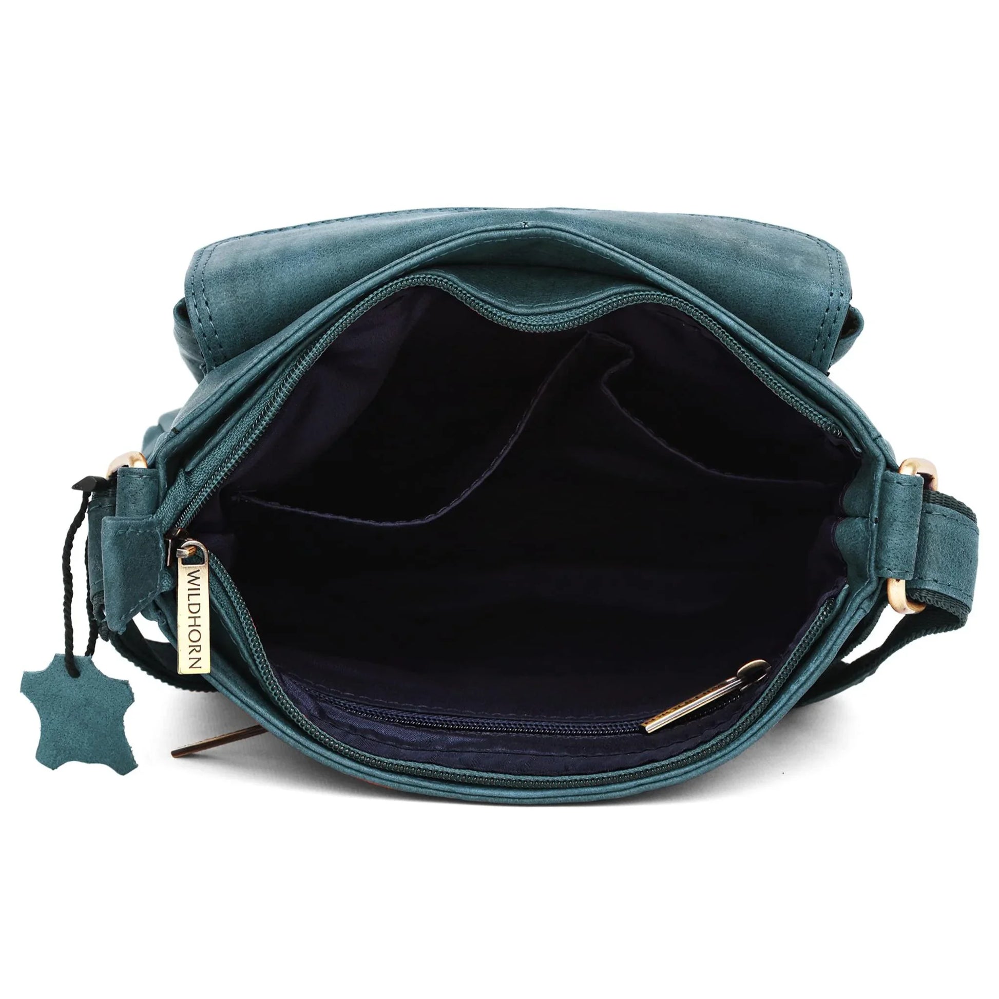 OAKLAND Leather Sling Bag for Men - WILDHORN