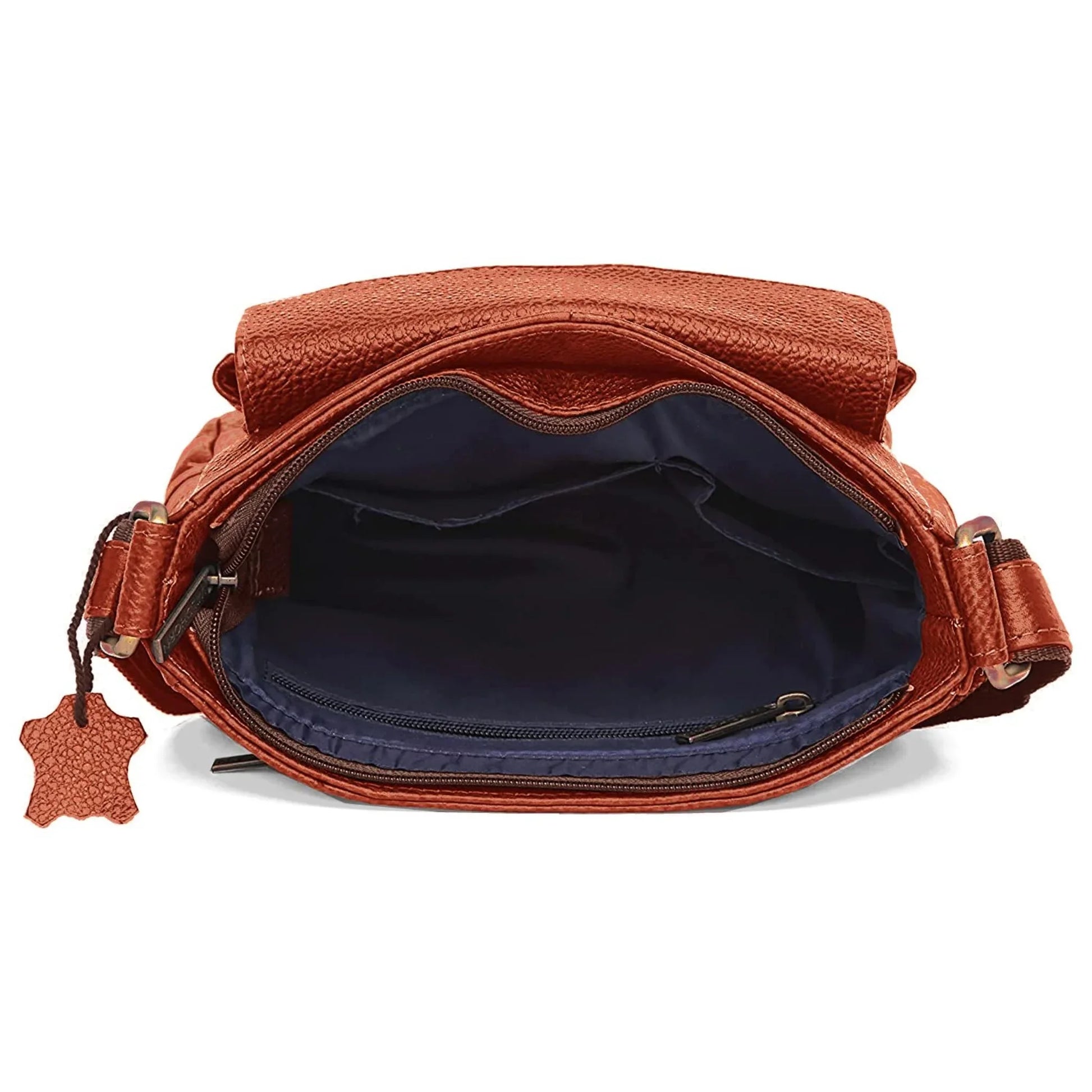 OAKLAND Leather Sling Bag for Men - WILDHORN