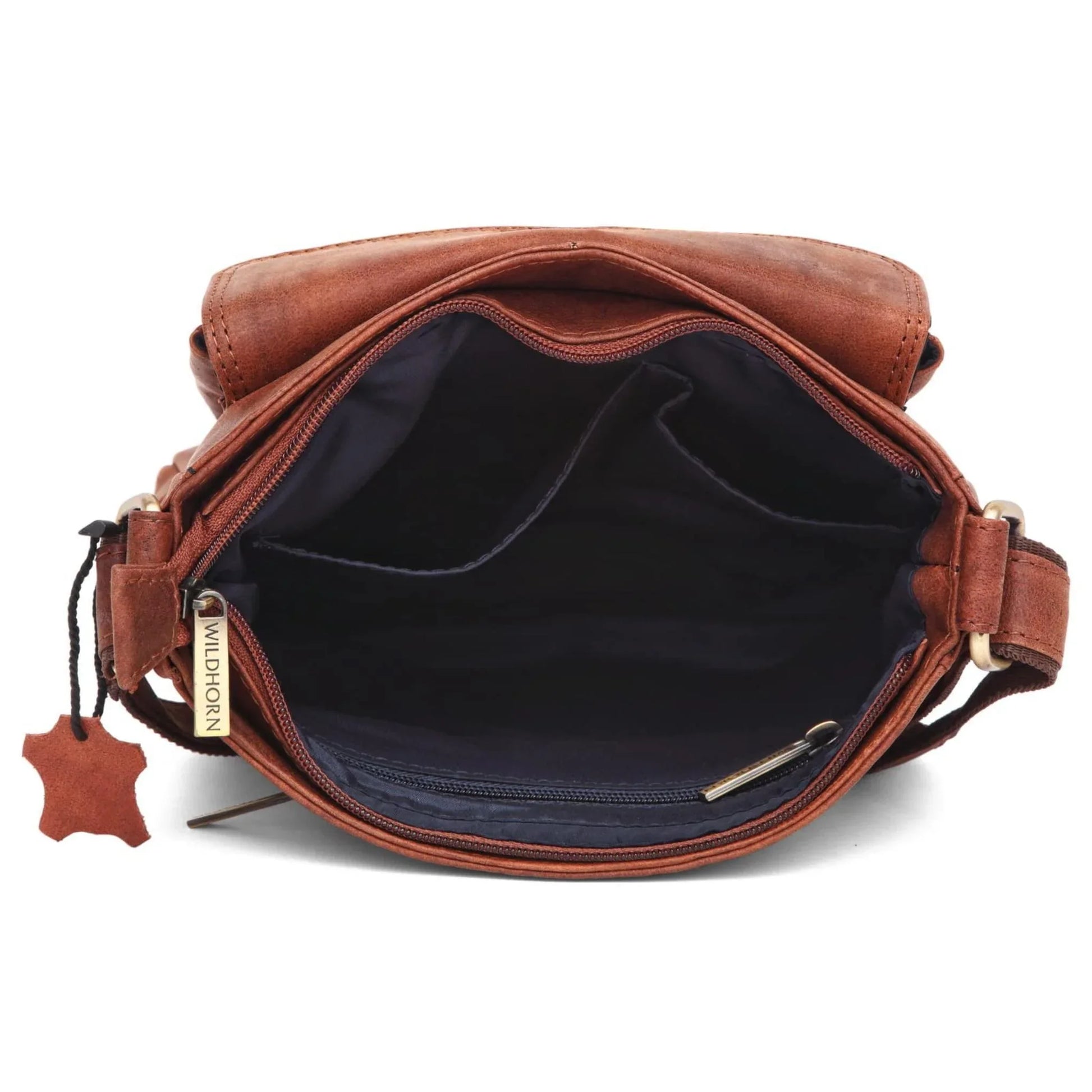 OAKLAND Leather Sling Bag for Men - WILDHORN