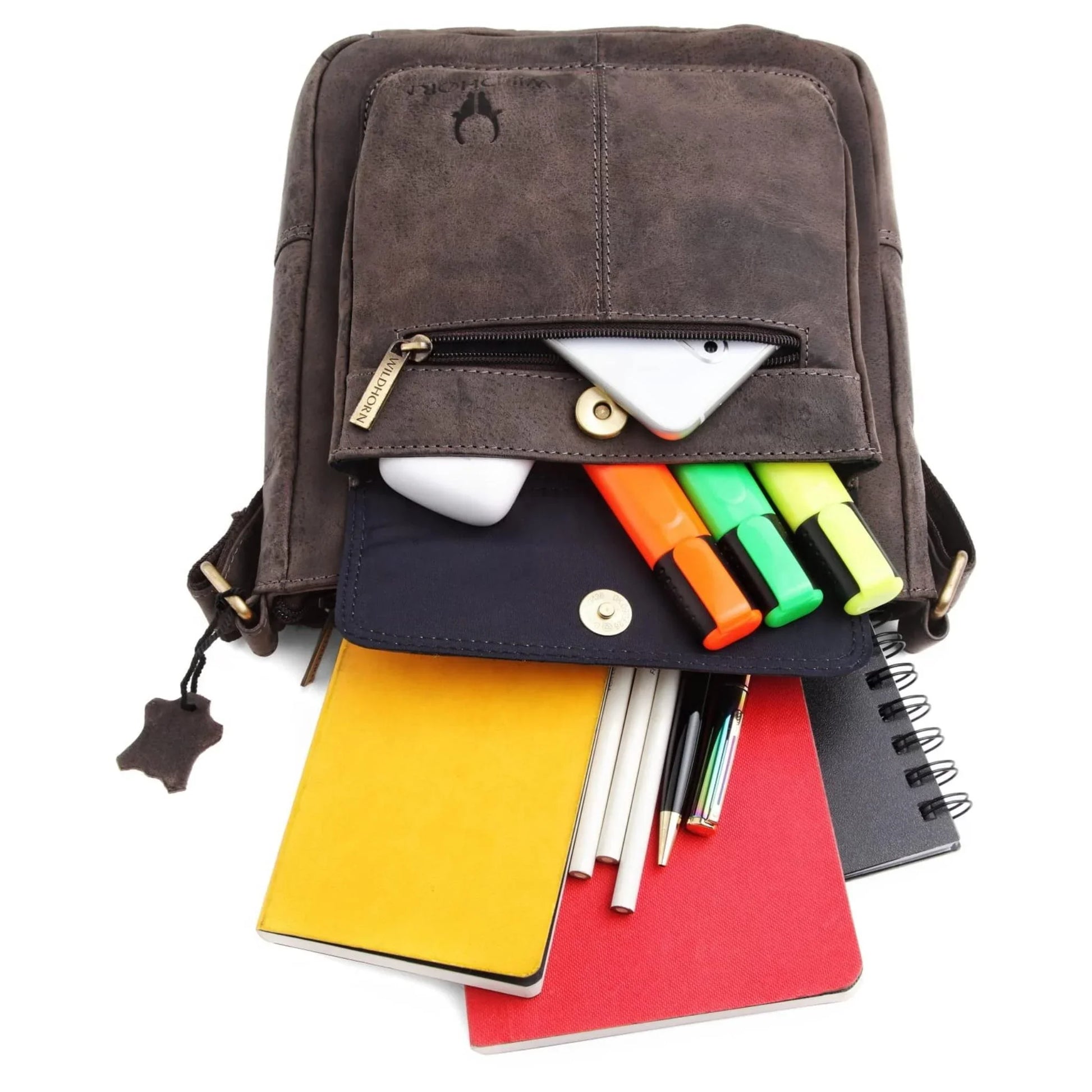 OAKLAND Leather Sling Bag for Men - WILDHORN