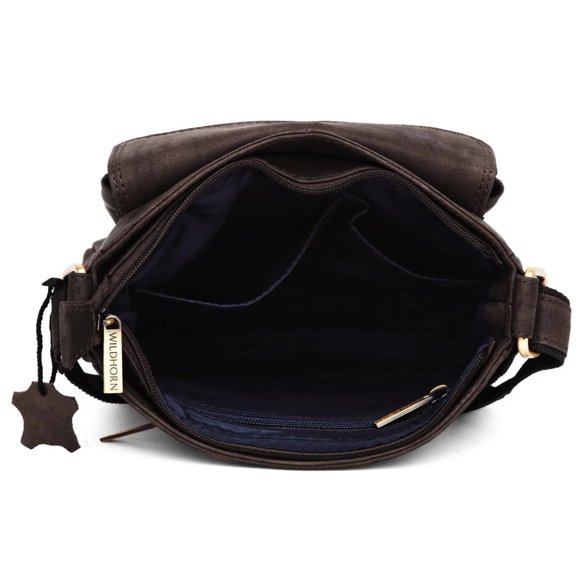 OAKLAND Leather Sling Bag for Men - WILDHORN
