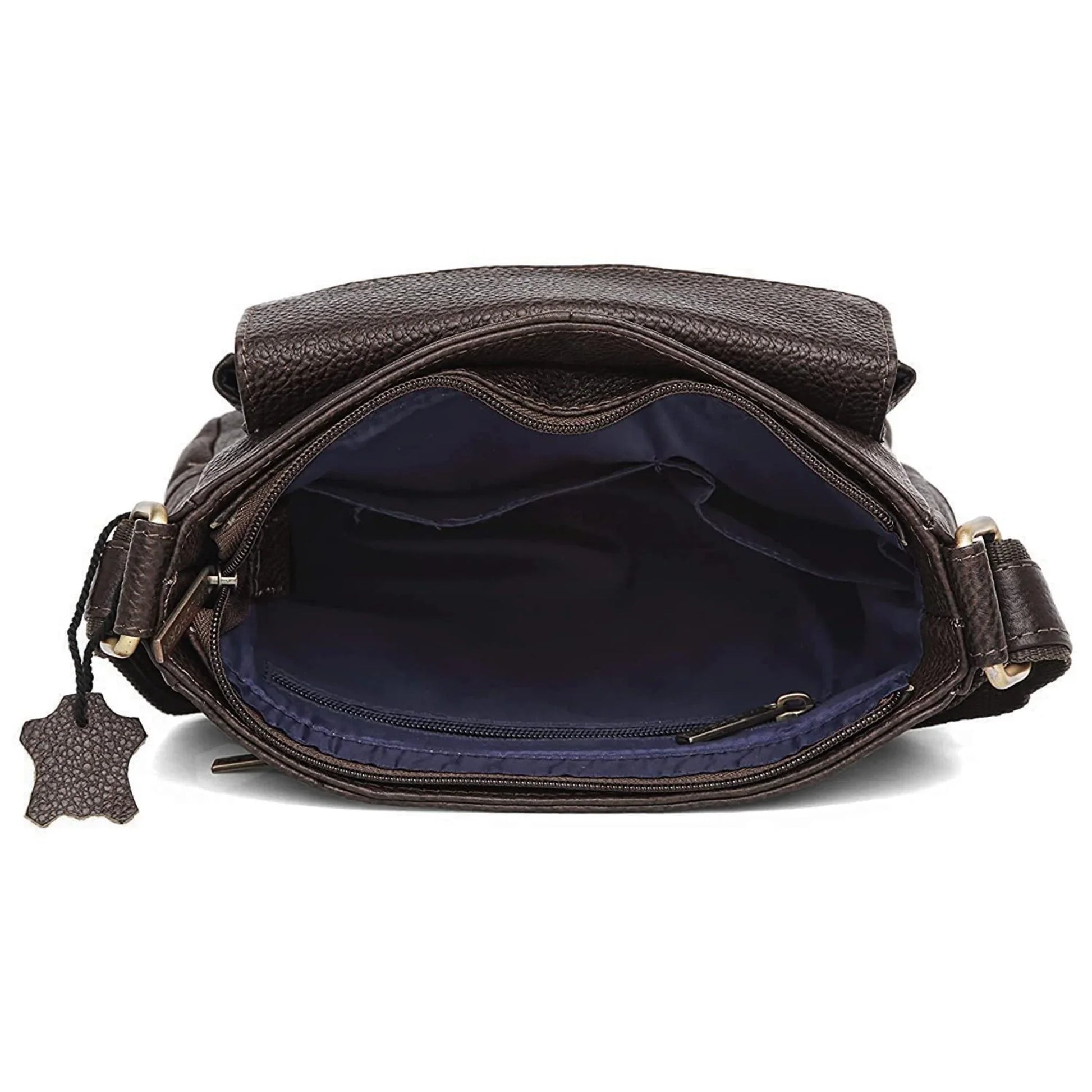 OAKLAND Leather Sling Bag for Men - WILDHORN