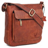 OAKLAND Leather Sling Bag for Men - WILDHORN