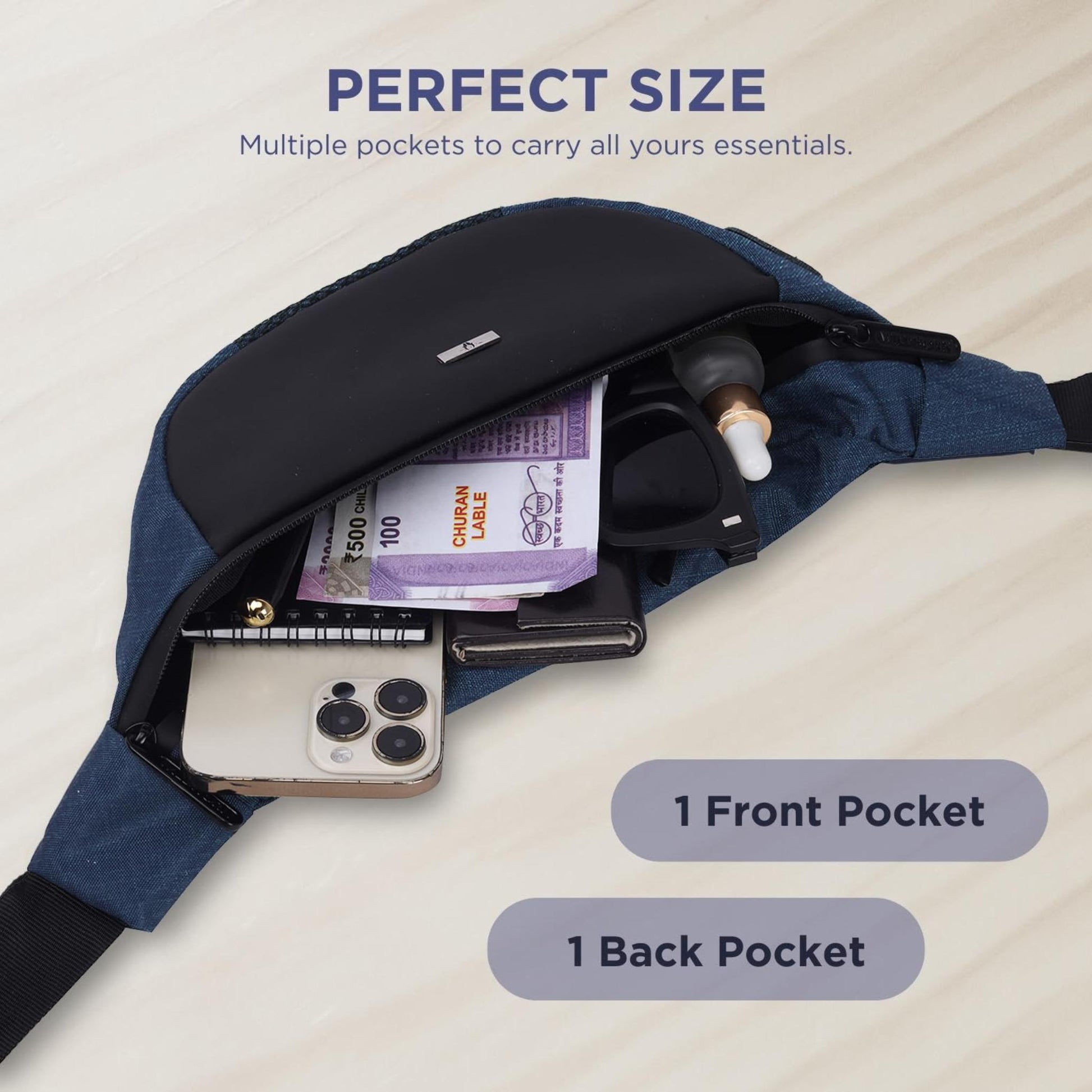 OAKVILLE Waist Bag for Men Women - WILDHORN