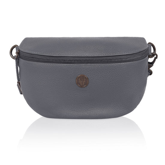 OASIS Fanny Pack Waist Bag Multifunction Genuine Leather Bag Travel Pouch for Men and Women - WILDHORN