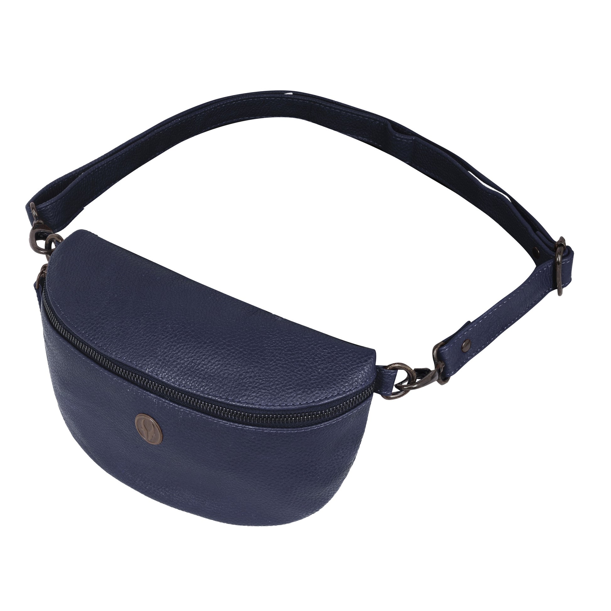 OASIS Fanny Pack Waist Bag Multifunction Genuine Leather Bag Travel Pouch for Men and Women - WILDHORN