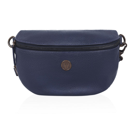 OASIS Fanny Pack Waist Bag Multifunction Genuine Leather Bag Travel Pouch for Men and Women - WILDHORN