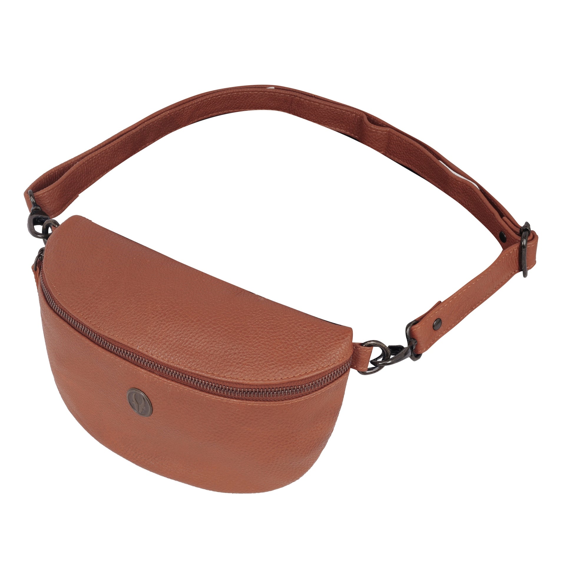 OASIS Fanny Pack Waist Bag Multifunction Genuine Leather Bag Travel Pouch for Men and Women - WILDHORN