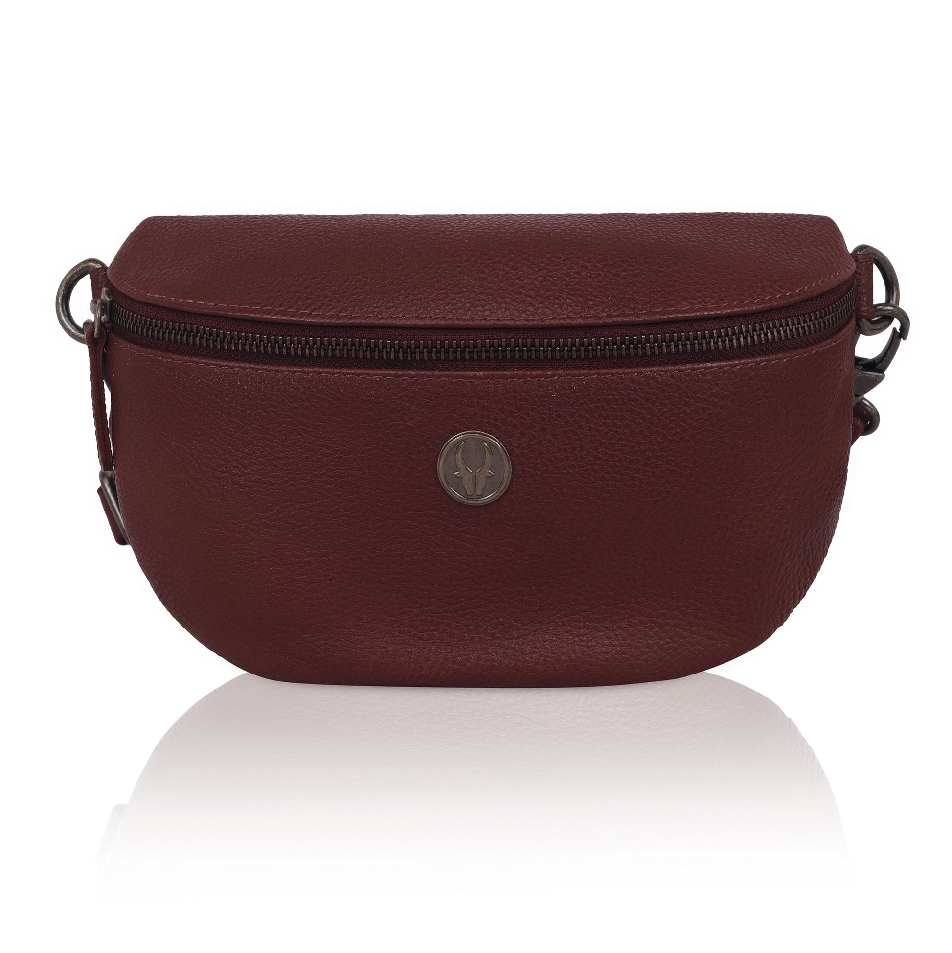 OASIS Fanny Pack Waist Bag Multifunction Genuine Leather Bag Travel Pouch for Men and Women - WILDHORN
