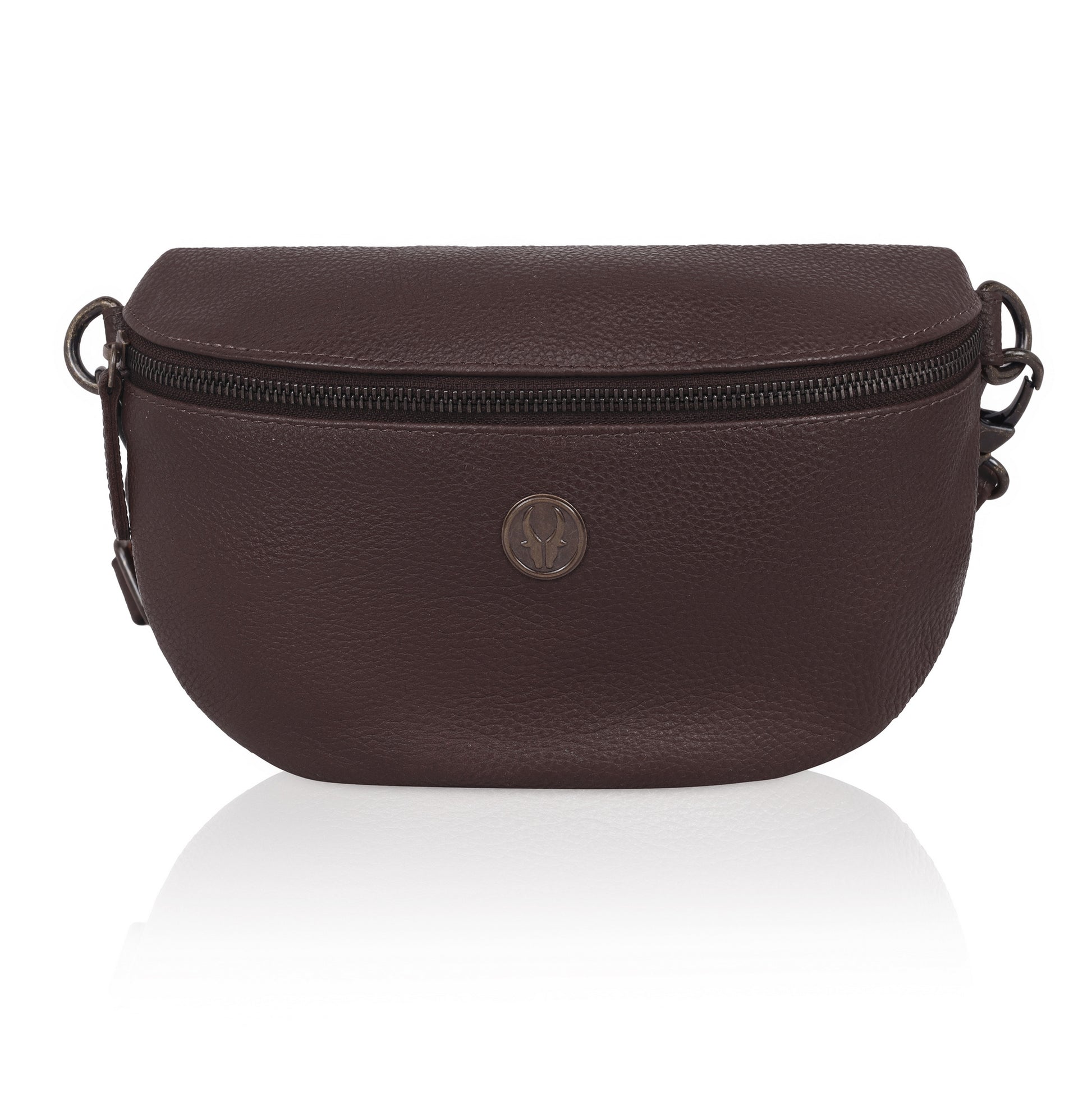 OASIS Fanny Pack Waist Bag Multifunction Genuine Leather Bag Travel Pouch for Men and Women - WILDHORN