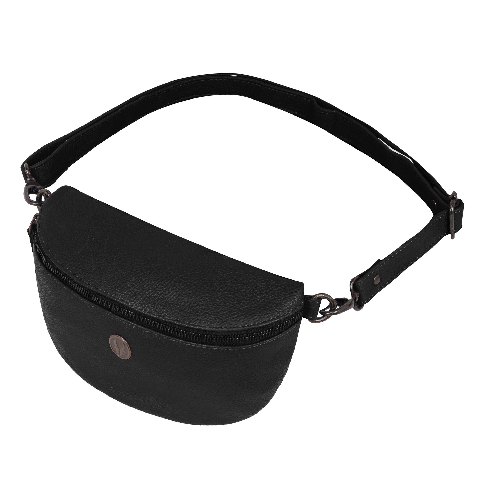 OASIS Fanny Pack Waist Bag Multifunction Genuine Leather Bag Travel Pouch for Men and Women - WILDHORN
