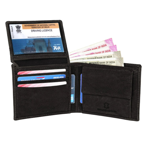 OLIVER RFID Protected Leather Wallet for Men - WILDHORN