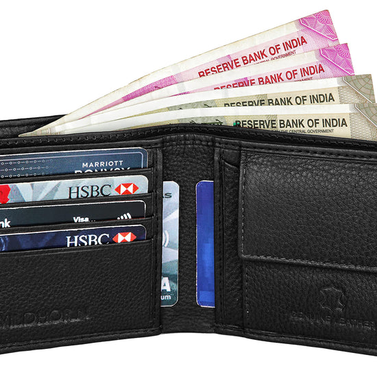 ORLANDO RFID Protected Leather Wallet for Men - WILDHORN