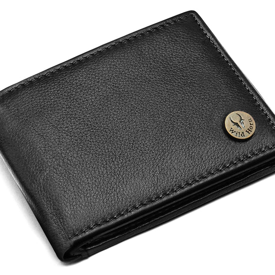 ORLANDO RFID Protected Leather Wallet for Men - WILDHORN