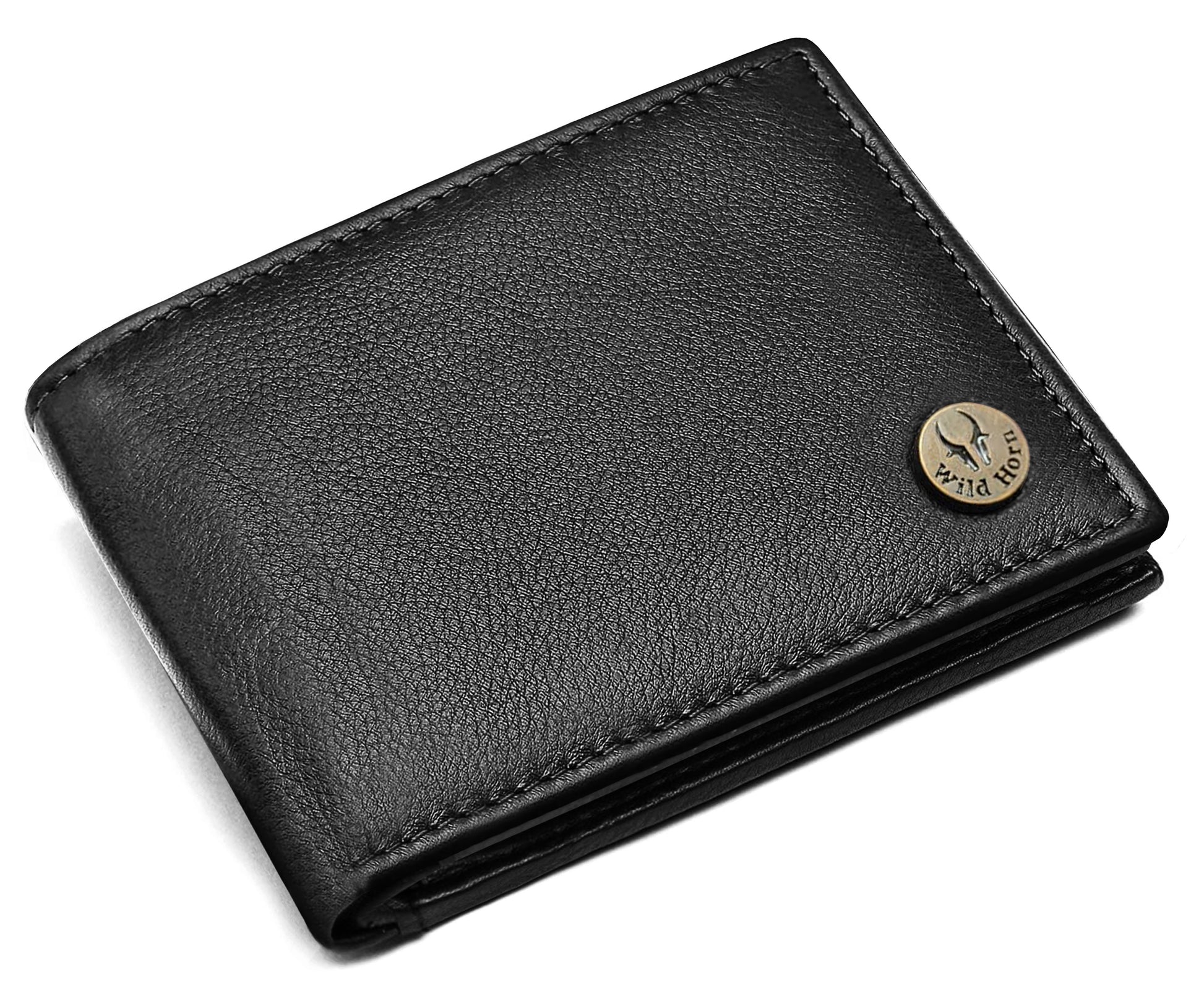 ORLANDO RFID Protected Leather Wallet for Men - WILDHORN