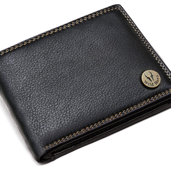 ORLANDO RFID Protected Leather Wallet for Men - WILDHORN