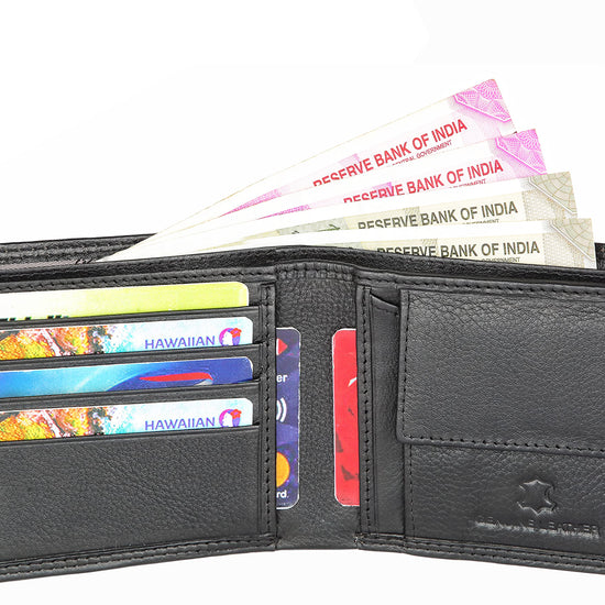 ORLANDO RFID Protected Leather Wallet for Men - WILDHORN