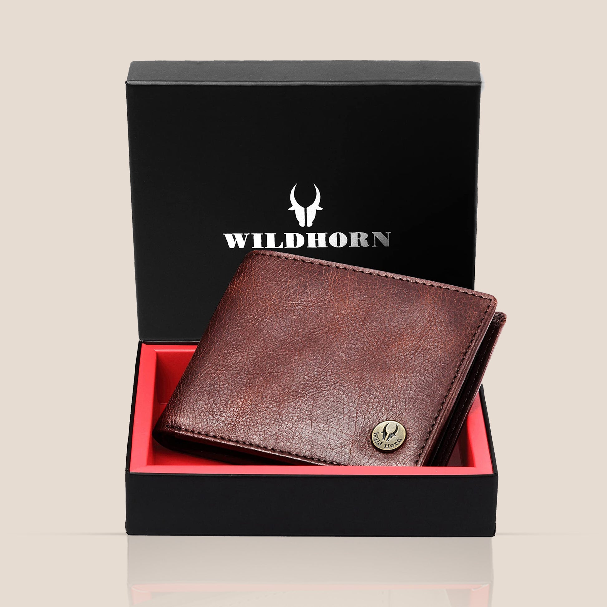 ORLANDO RFID Protected Leather Wallet for Men - WILDHORN