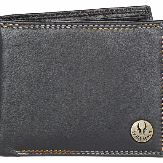 ORLANDO RFID Protected Leather Wallet for Men - WILDHORN