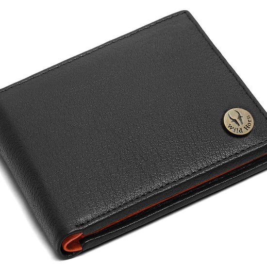 ORLANDO RFID Protected Leather Wallet for Men - WILDHORN