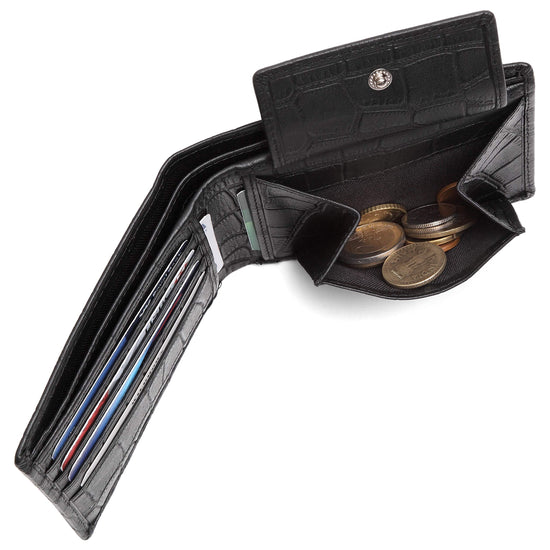 ORLANDO RFID Protected Leather Wallet for Men - WILDHORN