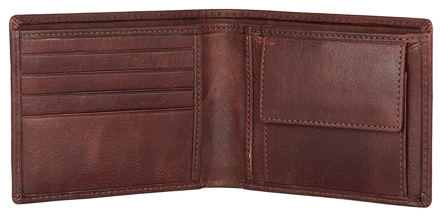 ORLANDO RFID Protected Leather Wallet for Men - WILDHORN