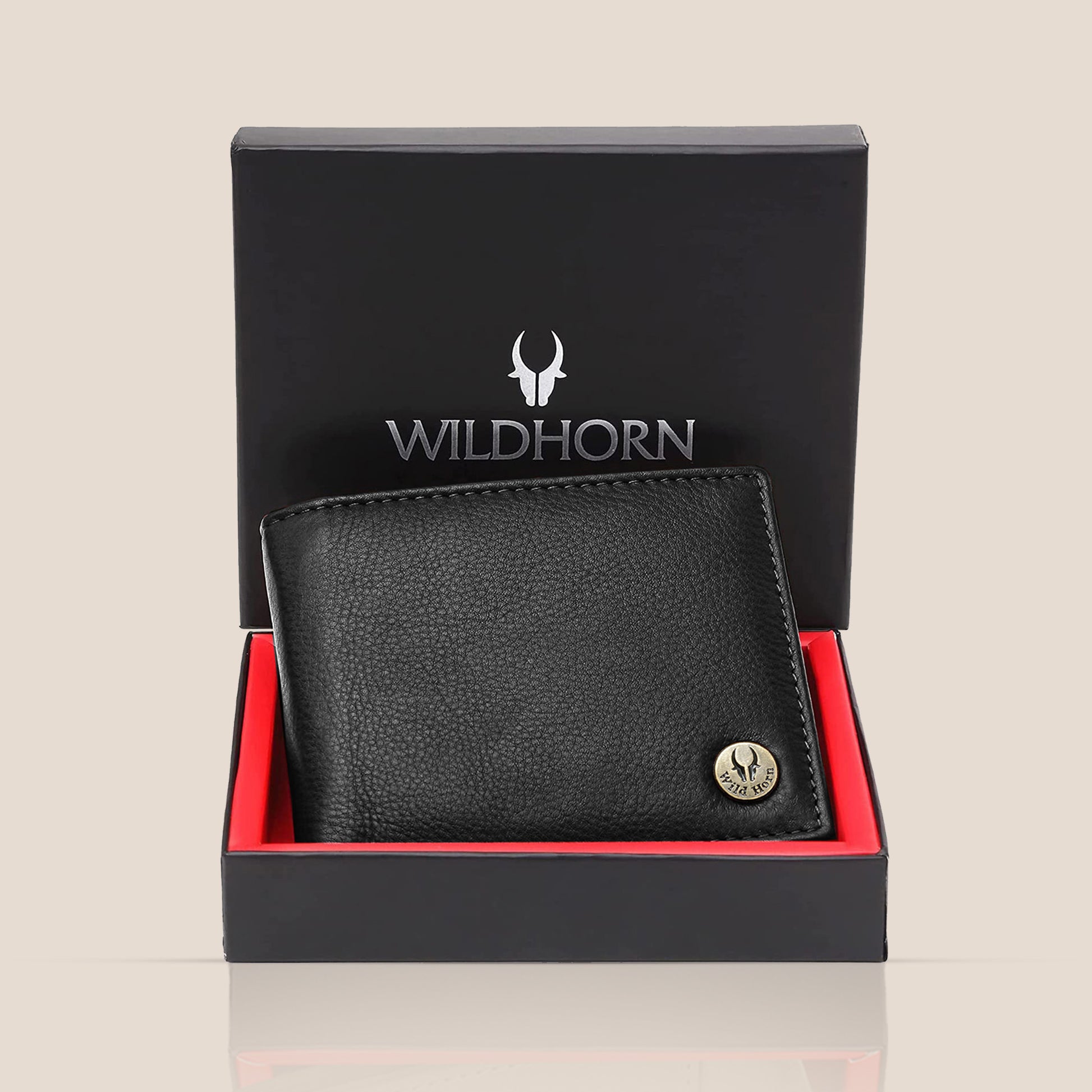 ORLANDO RFID Protected Leather Wallet for Men - WILDHORN