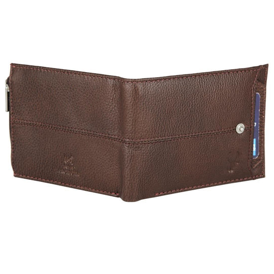 OSCAR RFID Protected Green Hunter Leather Wallet for Men - WILDHORN