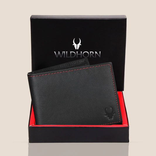 OSLO RFID Protected Leather Wallet for Men - WILDHORN