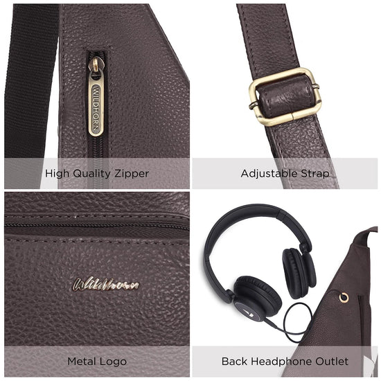 OTTAWA Crossbody Shoulder Chest Bag for Men & Women - WILDHORN