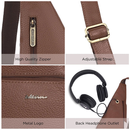 OTTAWA Crossbody Shoulder Chest Bag for Men & Women - WILDHORN