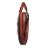 PRESCOTT Leather Laptop Messenger Bag for Men - WILDHORN