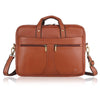 RICHMOND Leather Laptop Messenger Bag for Men - WILDHORN