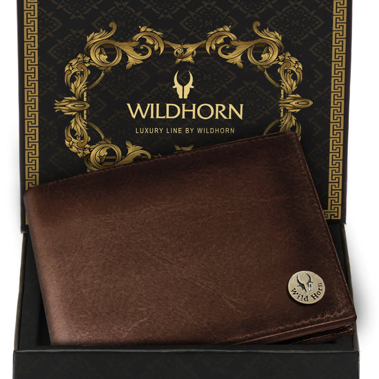 ROBERT RFID Protected Leather Wallet for Men - WILDHORN