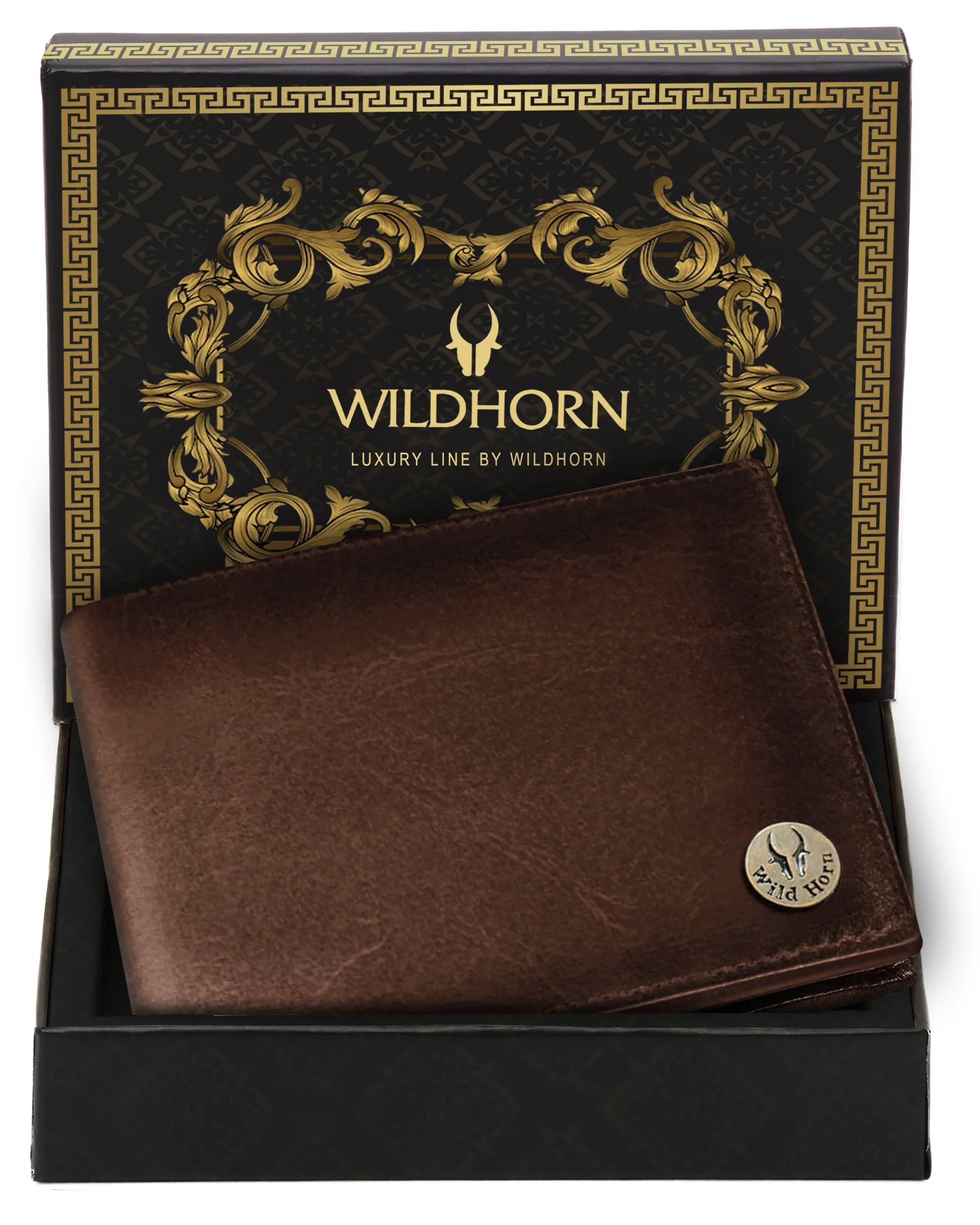ROBERT RFID Protected Leather Wallet for Men - WILDHORN