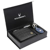 SCOTTSDALE Leather Wallet, Keychain & Pen Gift Hamper for Men - WILDHORN