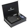 SCOTTSDALE Leather Wallet, Keychain & Pen Gift Hamper for Men - WILDHORN