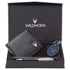SCOTTSDALE Leather Wallet, Keychain & Pen Gift Hamper for Men - WILDHORN
