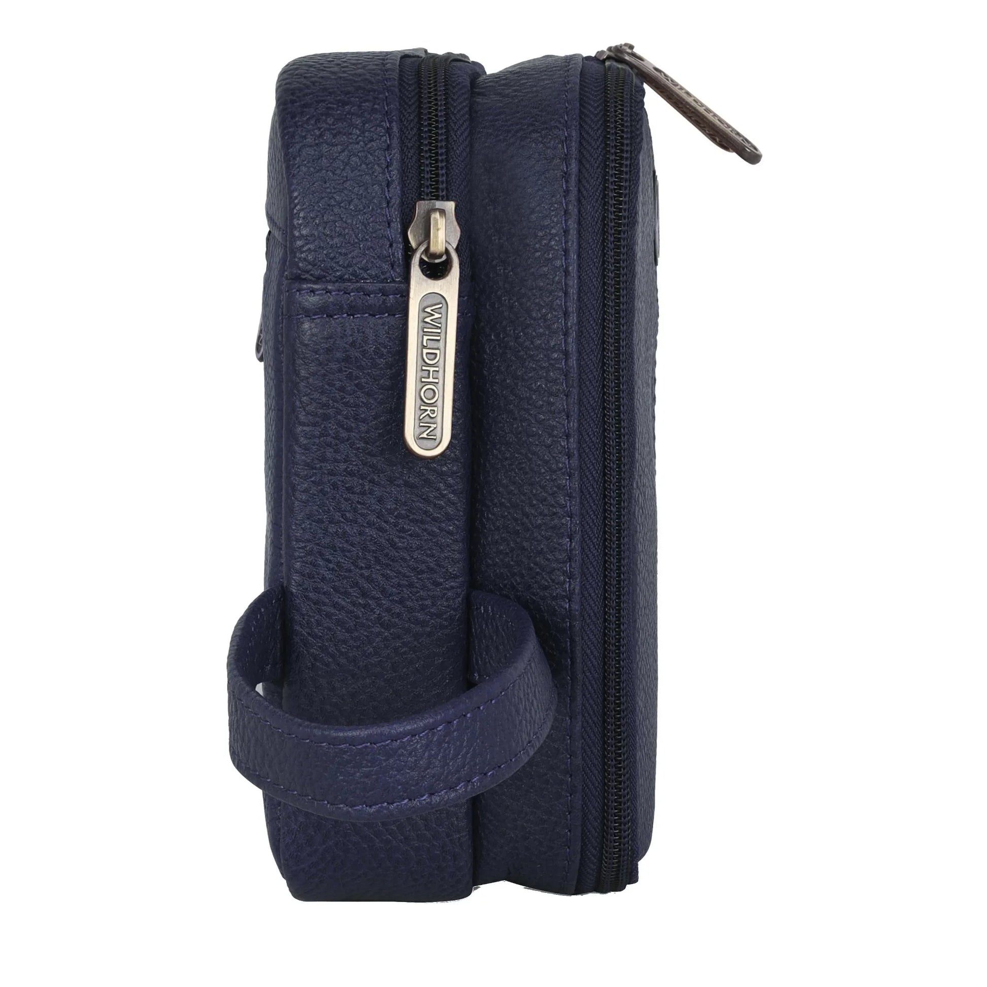 VANCOUVER Leather Toiletry Bag For Men & Women - WILDHORN