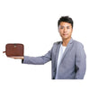 VANCOUVER Leather Toiletry Bag For Men & Women - WILDHORN