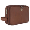 VANCOUVER Leather Toiletry Bag For Men & Women - WILDHORN