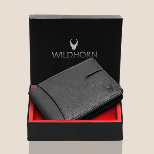 VEGAS RFID Protected Leather Wallet for Men - WILDHORN