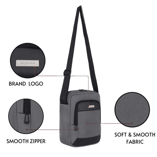 WEST COAST Crossbody Shoulder Chest Bag for Men & Women - WILDHORN