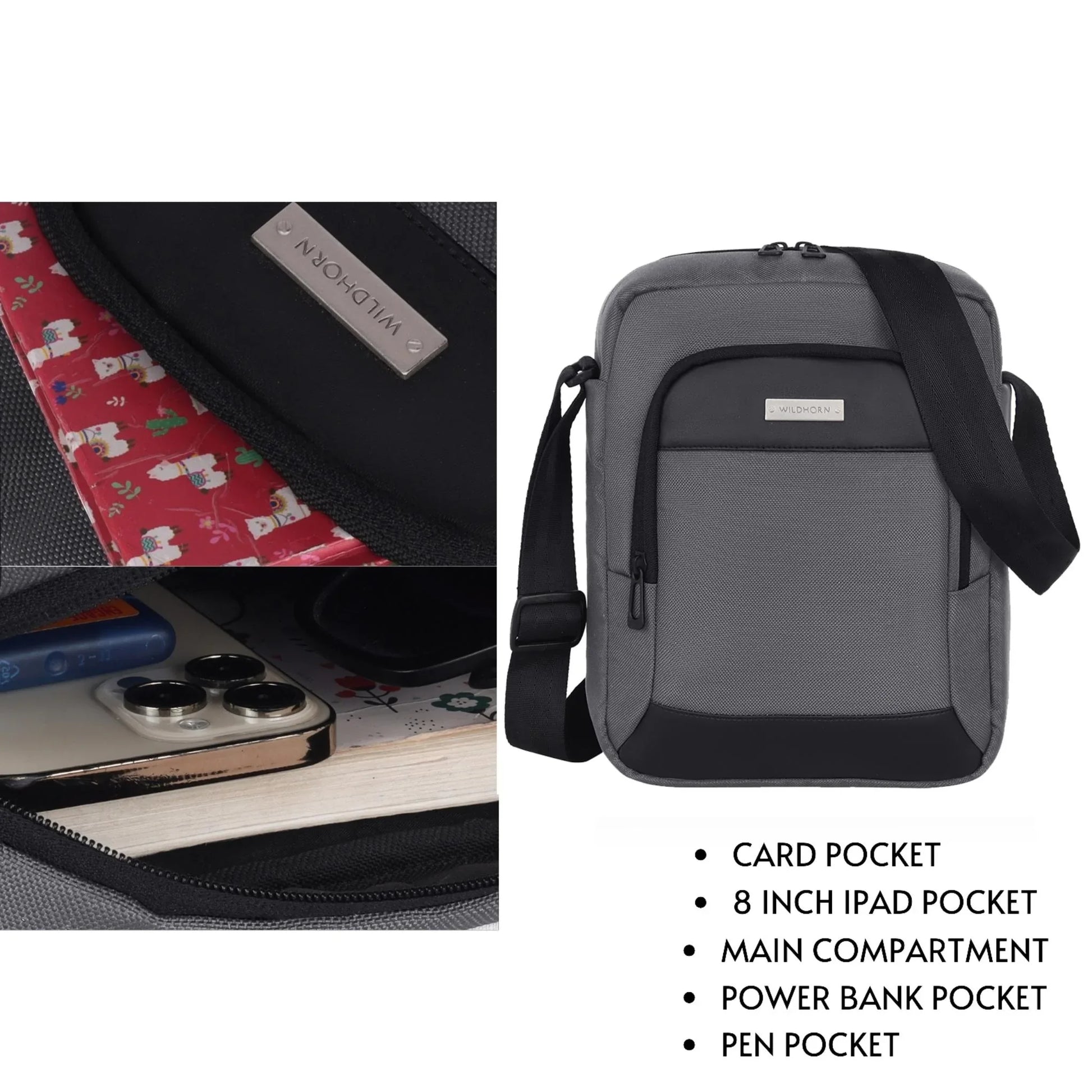 WEST COAST Crossbody Shoulder Chest Bag for Men & Women - WILDHORN