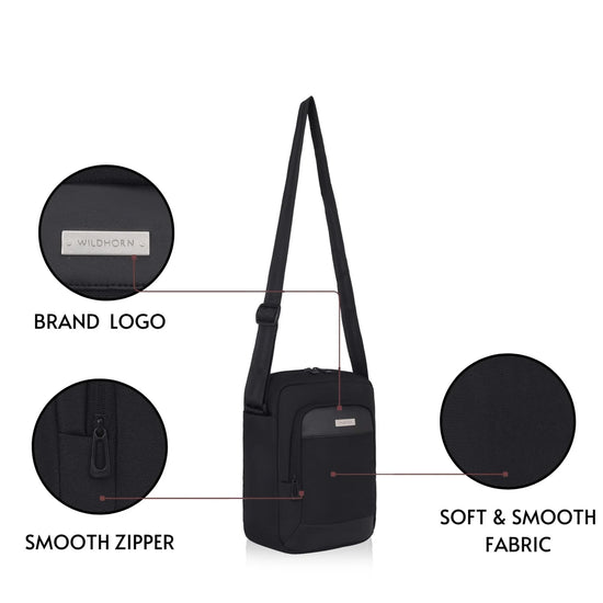 WEST COAST Crossbody Shoulder Chest Bag for Men & Women - WILDHORN