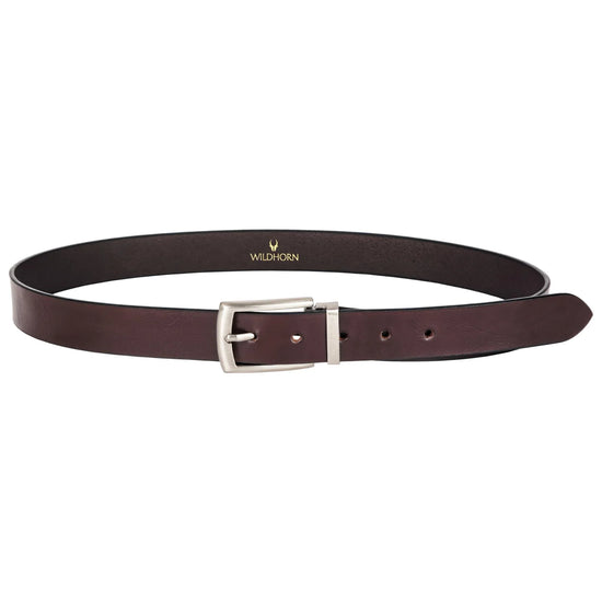WILDHORN Formal Leather Belt for Men - WILDHORN