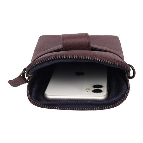 WILDHORN Leather Phone Holster for Mobile I Leather Cell Phone Pouch Holder Carrying Case - WILDHORN