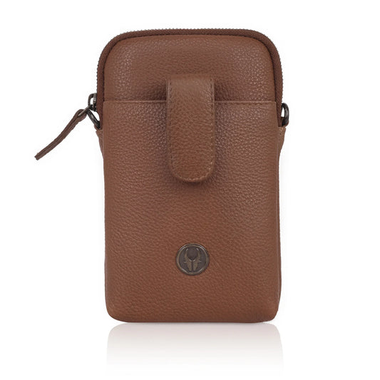 WILDHORN Leather Phone Holster for Mobile I Leather Cell Phone Pouch Holder Carrying Case - WILDHORN